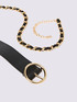 Chain belt with round buckle image number 2