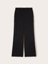 Pantaloni palazzo in envers satin image number 3