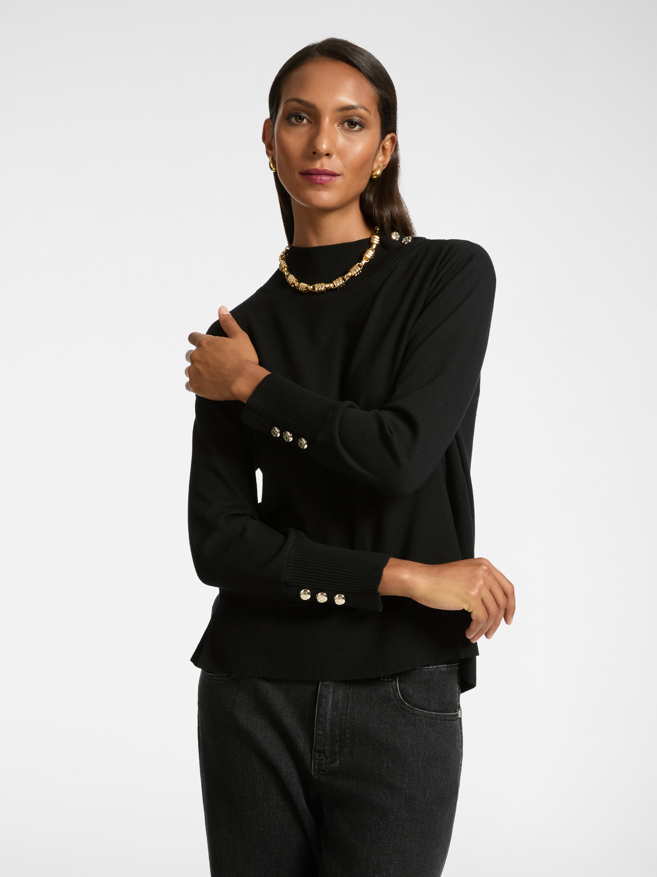 Pull avec boutons image number 0