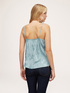 Jacquard satin top image number 1