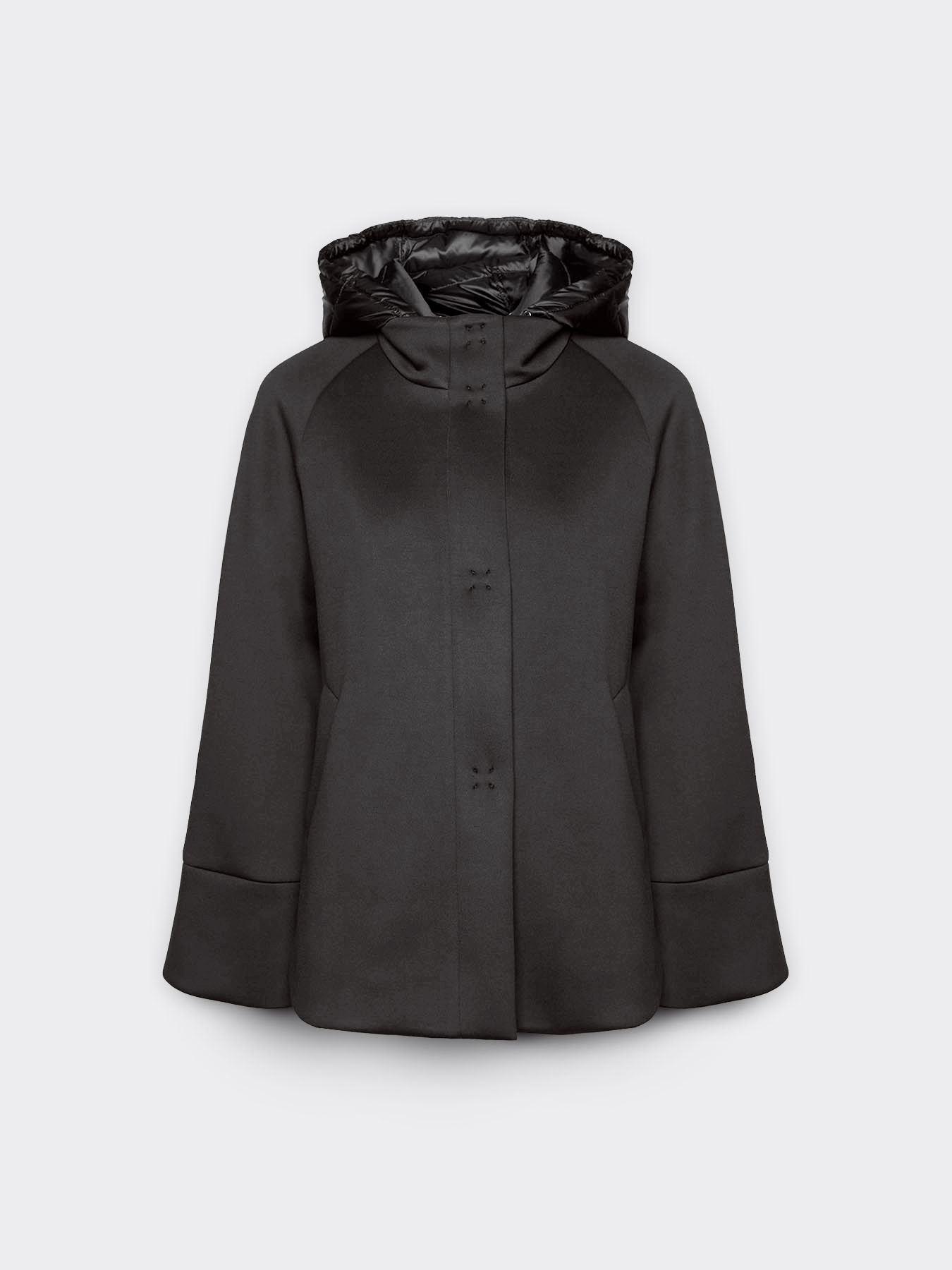 Scuba fabric coat image number 4