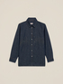 Cămașă din denim cu micro cristale image number 3