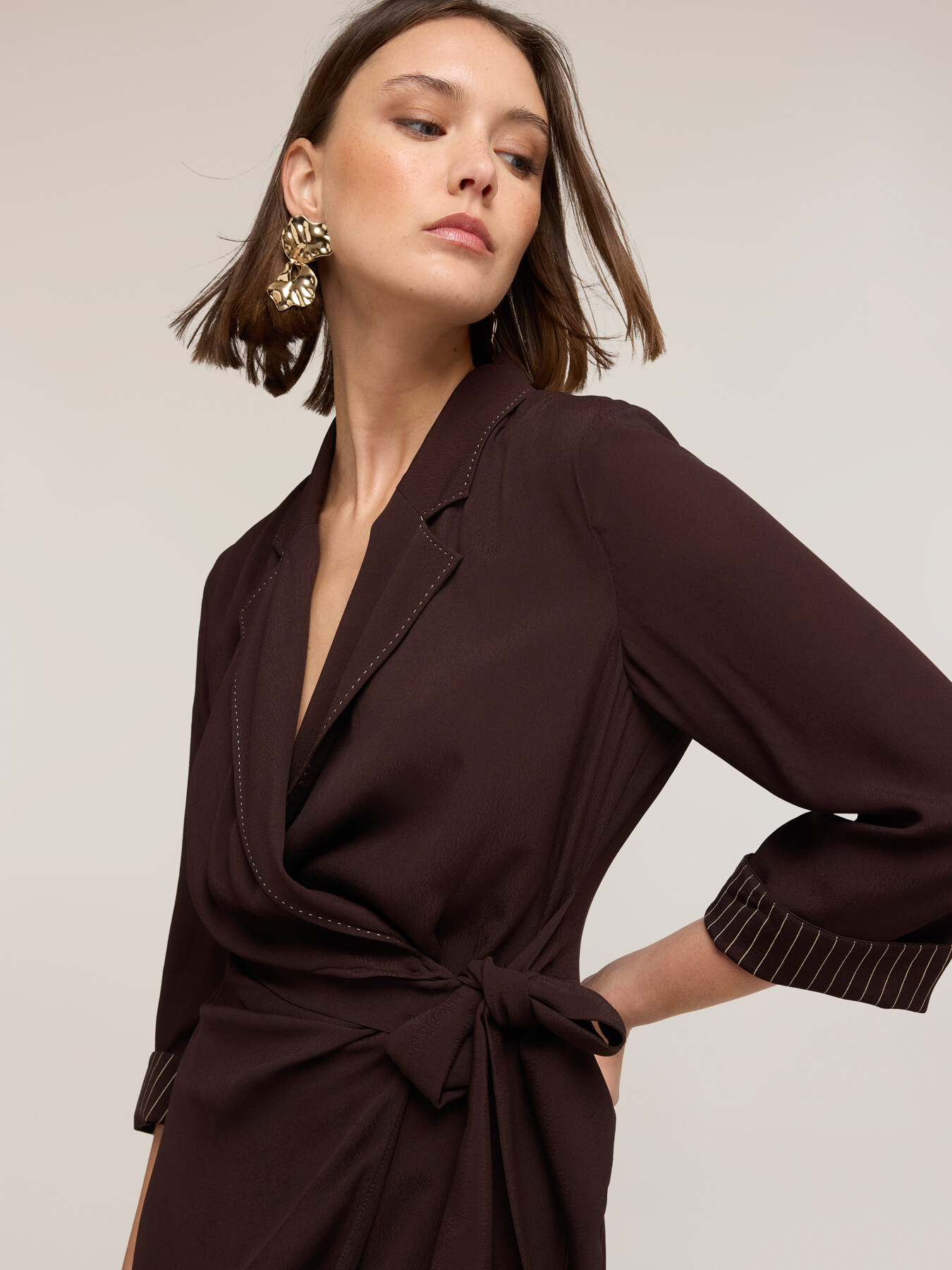 Rochie tip cămașă The Tailoring Lab image number 3