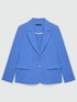 Blazer in tessuto stretch bottoni gioiello image number 4