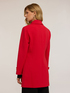 Single-breasted viscose blend coat image number 1