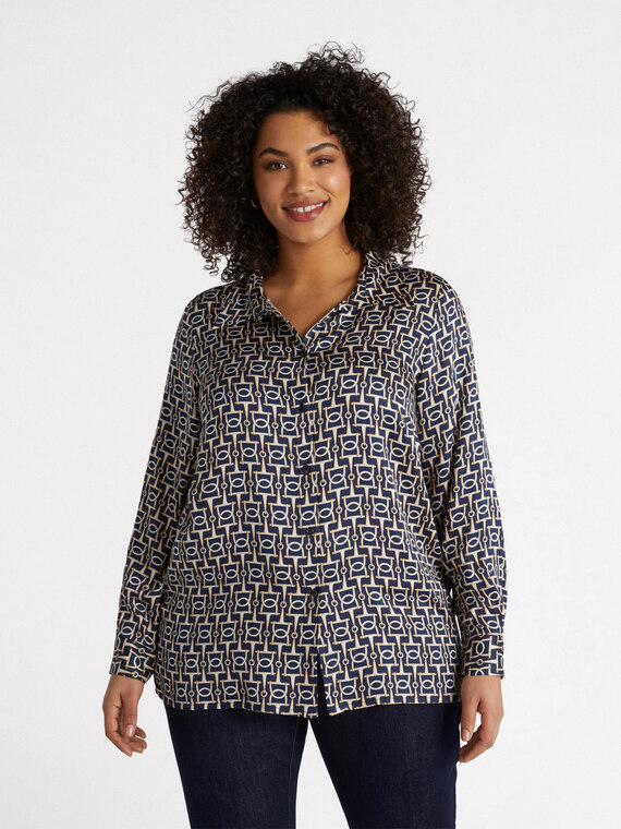 Camicia dalla stampa catene