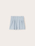 Fluid pleated shorts image number 4