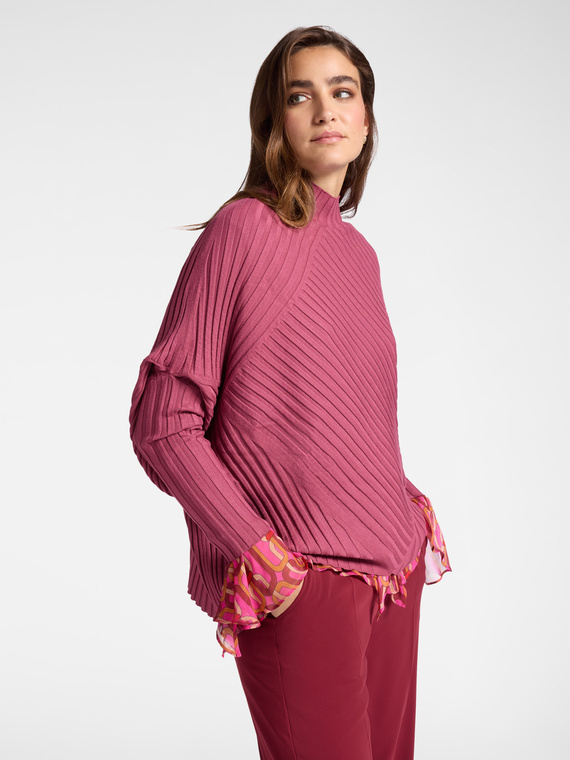 Pull côtelé