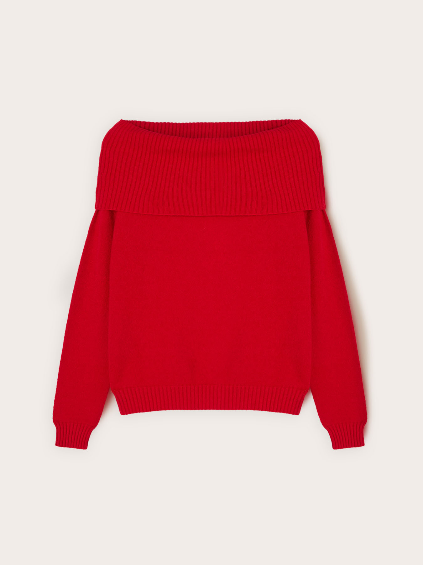 Bluză off-shoulder din amestec de viscoză image number 4