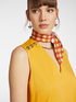 A-line dress with buttons on the shoulders image number 3