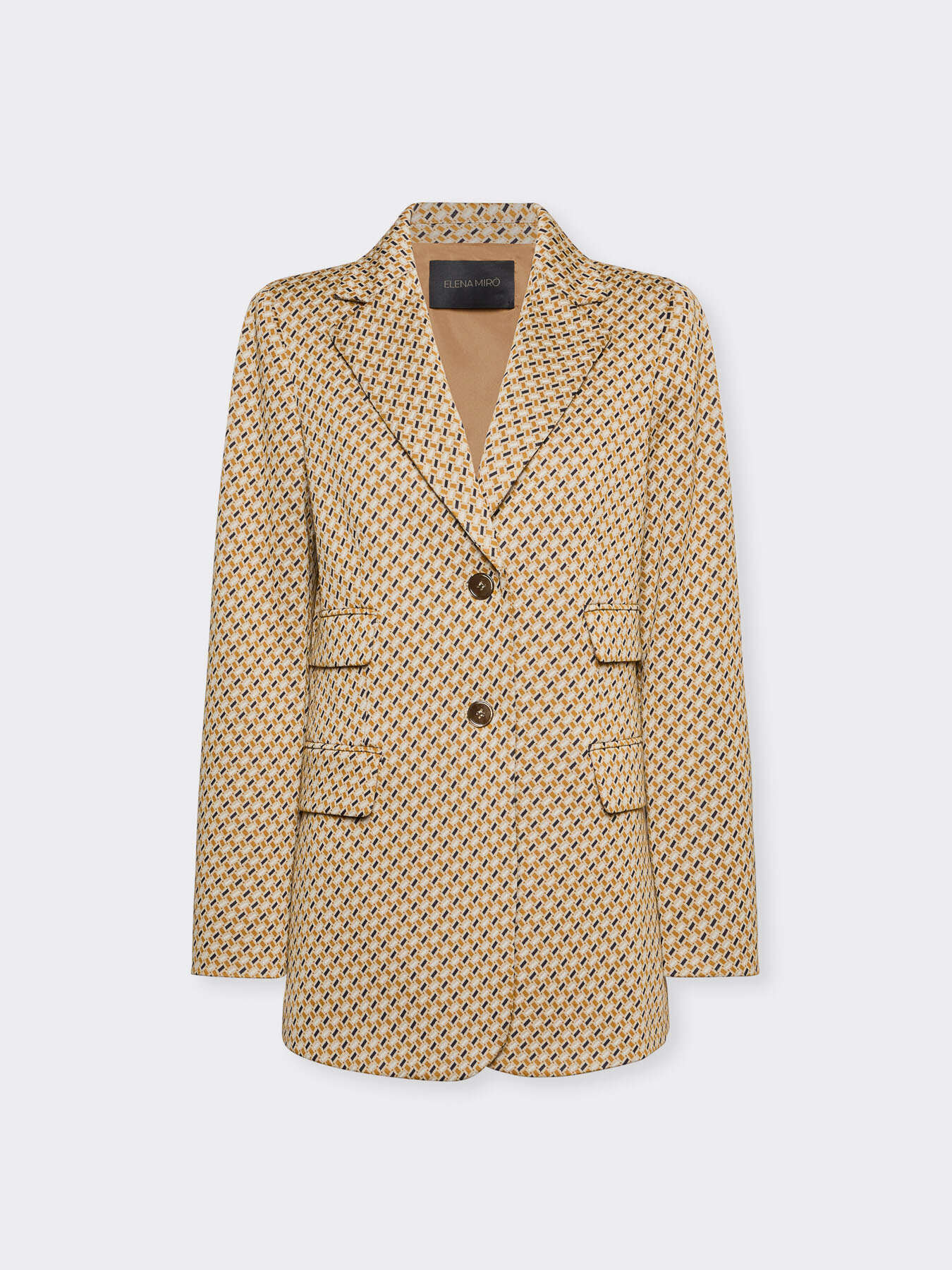 Blazer jacquard stretch image number 4