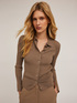 Cardigan a coste con colletto image number 2
