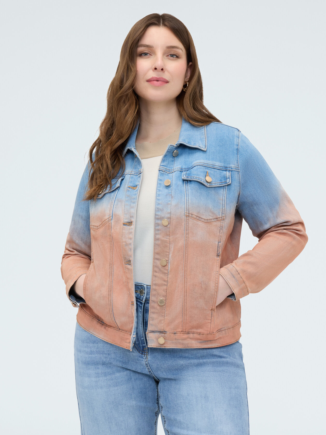Denim-Jacke in D&eacute;grad&eacute;-Optik image number 2