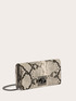 Wallet Bag in tessuto spalmato stampa pitone image number 3
