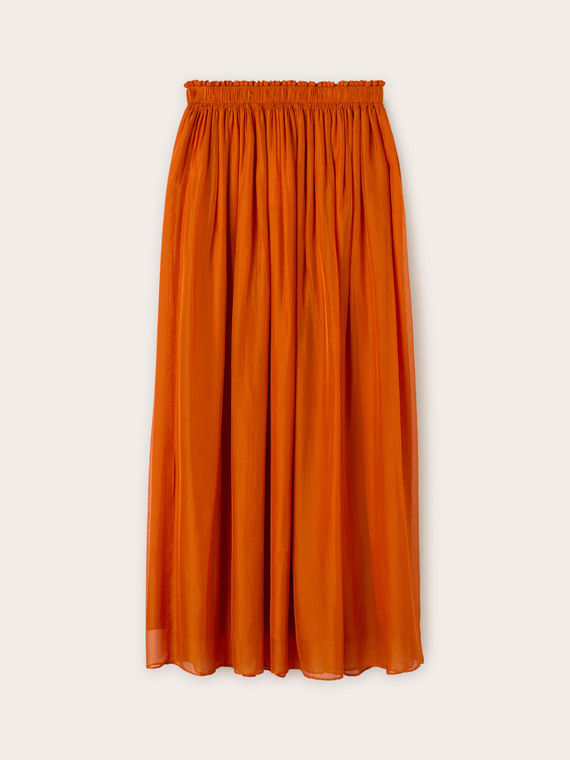 Long georgette skirt