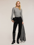 Rundhals-Pullover aus Mohair mit Nieten image number 3