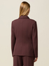 Double-breasted blazer with covered buttons image number 3