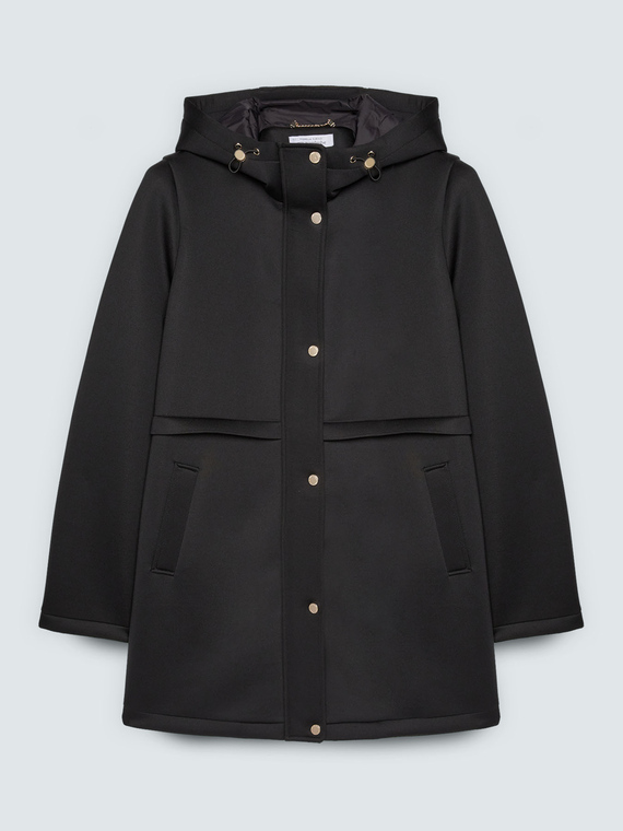 Kapuzenjacke aus Neopren