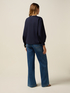 Crewneck sweatshirt with embroidered lettering image number 1