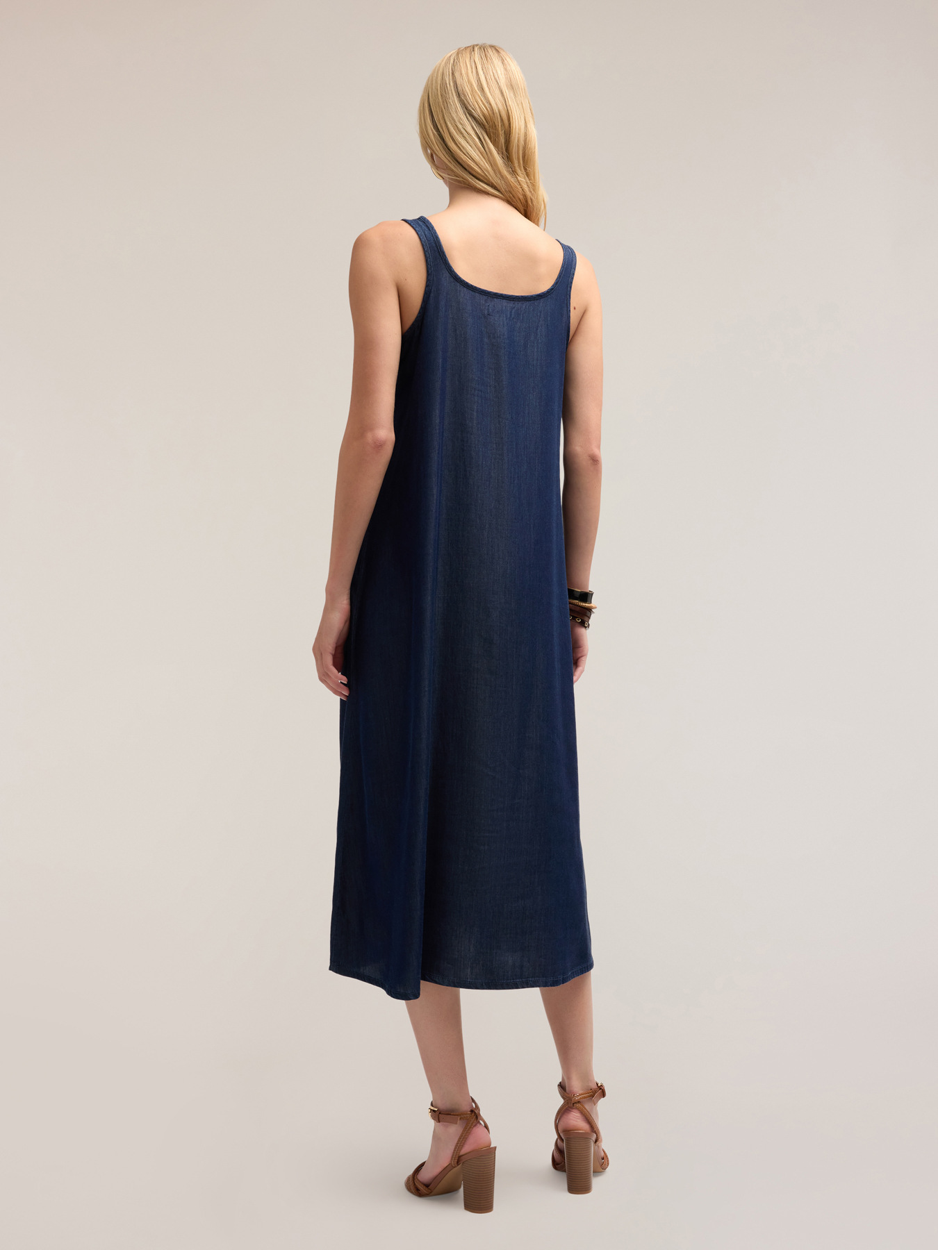 Vestito lungo in TENCEL&trade; image number 1