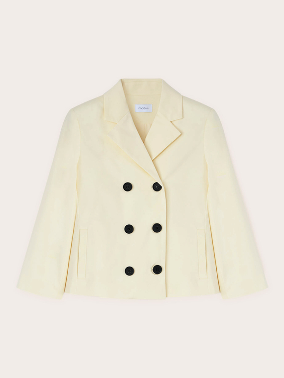 Double-breasted suit jacket