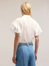 Shirt with ruffle sleeves image number 1