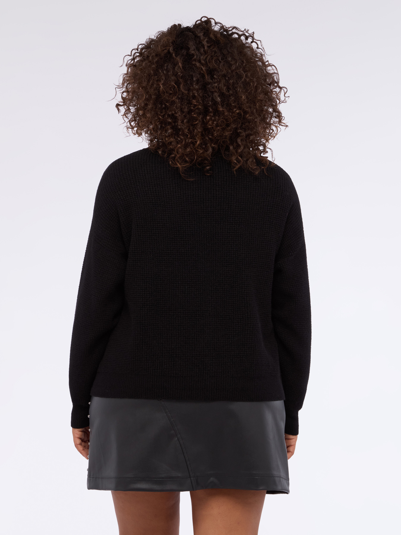 Cardigan en maille avec encolure en V image number 1