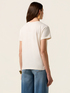 Jersey T-shirt with lettering embroidery image number 1