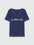 T-Shirt mit Schriftzug image number 4