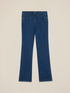 Blugi regular din denim cu nasturi image number 4