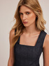 Mini robe en denim image number 3