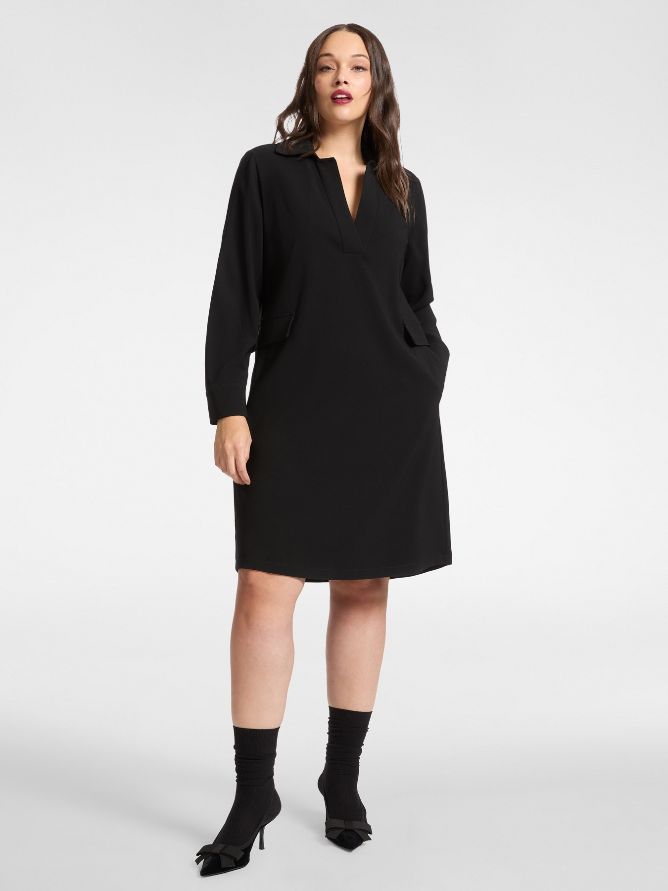 Abito in cady stretch image number 2