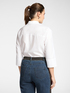Camicia in popeline maniche tre quarti image number 1