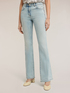 High-waisted push-up flare jeans image number 2