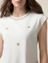 Tricou din jerseu cu pandantive image number 2