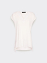 Camiseta longa com pontas na barra image number 4