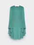 Layered georgette dress image number 4
