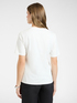 T-shirt with floral embroidery image number 1