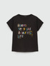 T-shirt with embroidered lettering image number 4