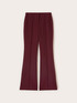 Pantaloni bootleg din poliviscoza image number 4