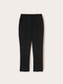 Regular fit cotton viscose blend trousers image number 3