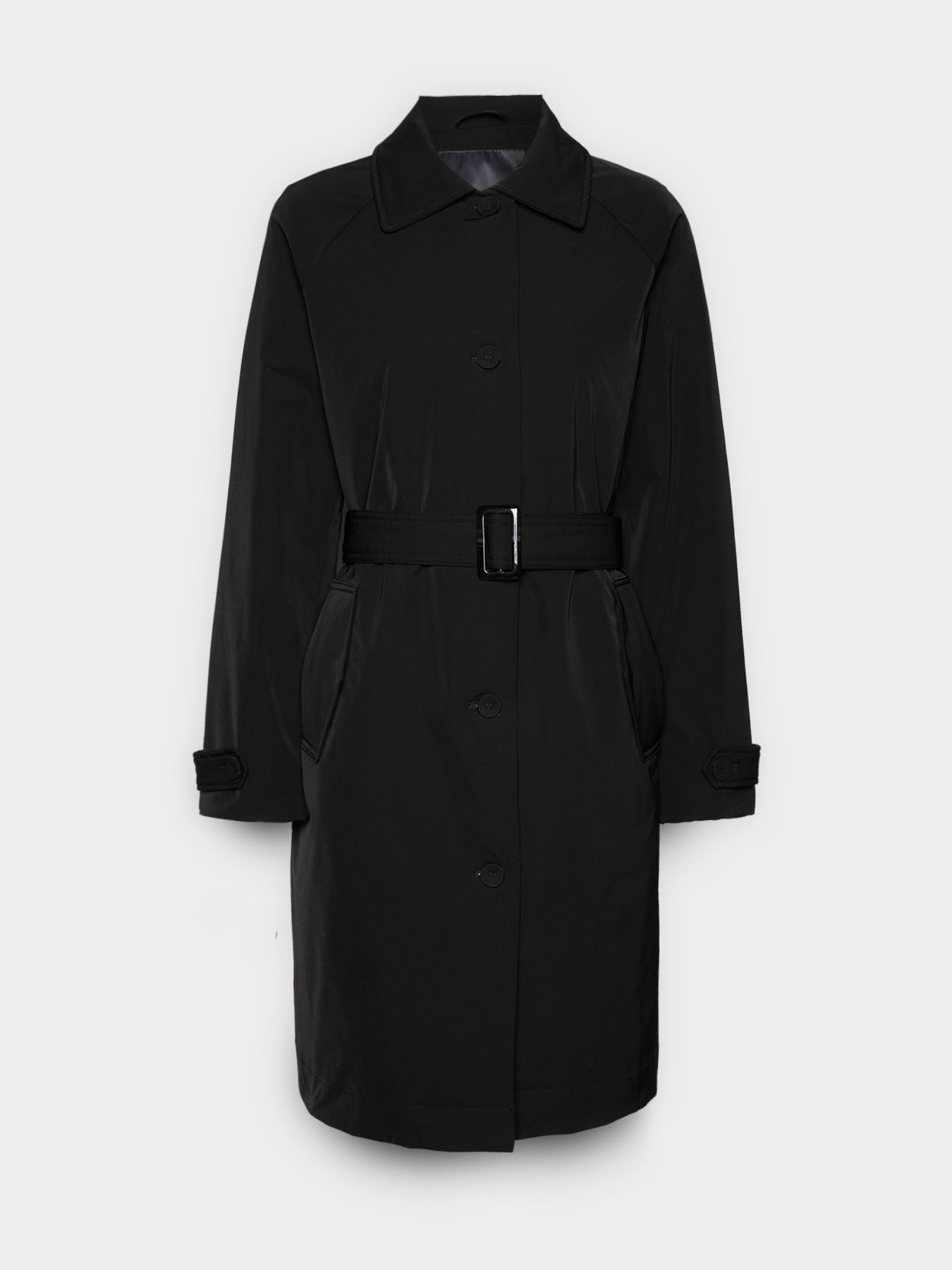 Plum&iacute;fero largo con cintur&oacute;n image number 4