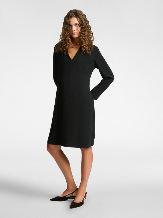 Dress with Monogram necklace