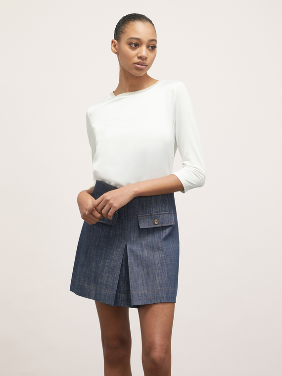 T-shirt basic bimatière