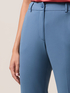 Cropped pants in crêpe fabric image number 2