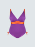 Einteiliger Badeanzug in Colorblocking image number 1
