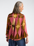 Camicia ampia in viscosa stampata image number 1