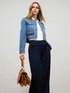 Giubbotto in denim con applicazioni image number 3