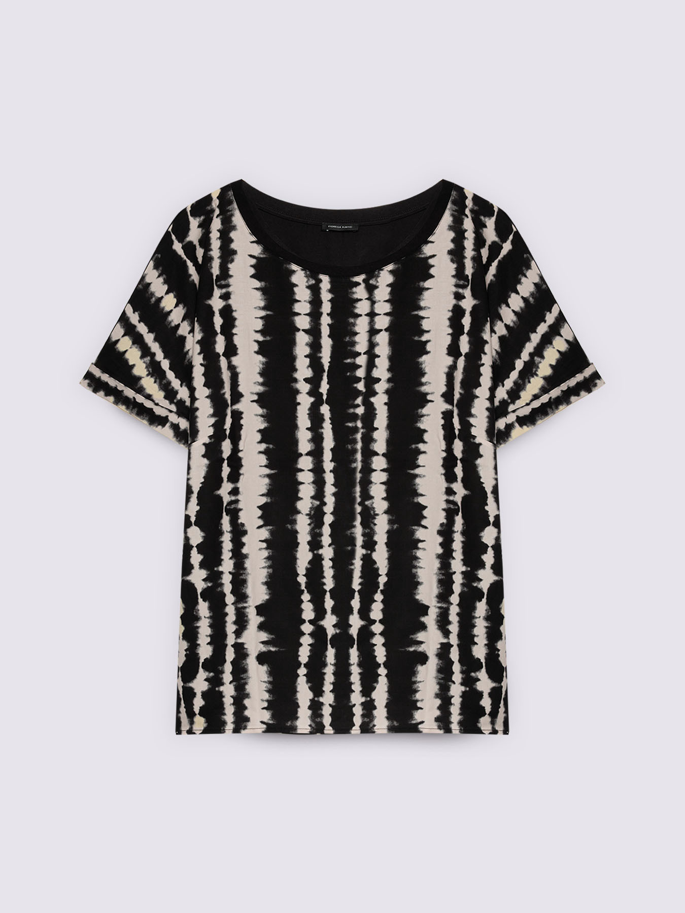 T-shirt with front print image number 4