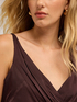 Soft pleated top with border image number 2
